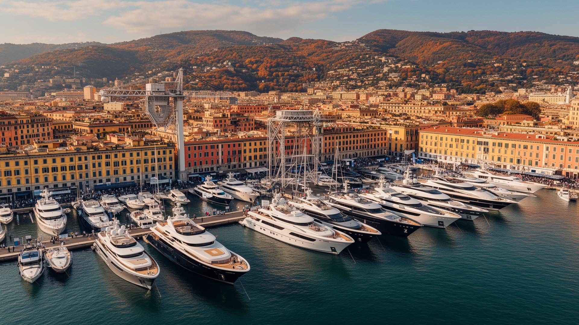 Genoa International Boat Show yacht charter