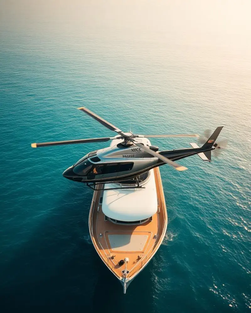 Helicopter transfers